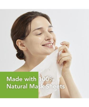 Meebak Cica Facial Sheet Mask for Women - Korean Ceramide Rose Tea Tree - 5 Pack - Buy Online on GoSupps.com