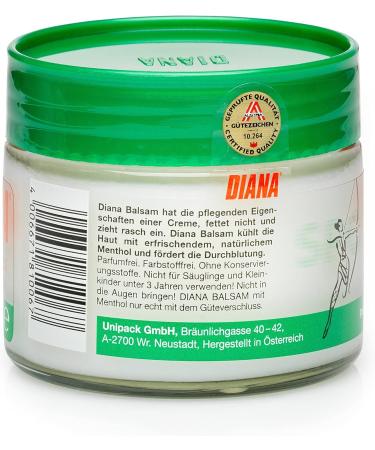 Diana Sport Balm Jar - 125 ml (1 Pack) | Soothing Relief for Active Lifestyles - International Shipping Available - Buy Online on GoSupps.com