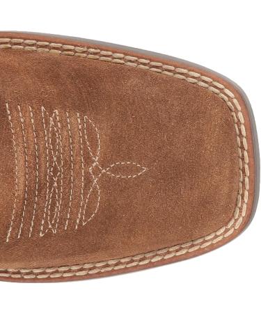 Ariat Patriot Youth Cowboy Western Boots - Antique Mocha Washed Suede/Sand Camo Print - Size 1 (Little Kid) - Buy Online on GoSupps.com