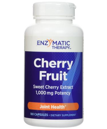 Nature's Way Cherry Fruit Sweet Cherry Extract 1000 mg 180 Capsules