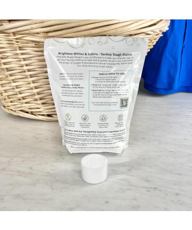 Heritage Park Naturally Bright Oxygen Powder - Color-Safe Chlorine-Free Laundry Detergent Booster (2.5 LBS) | Eco-Friendly Unscented Ultra Concentrated - Buy Online on GoSupps.com