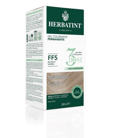 Herbatint Herbatint 3Dosi Permanent Colour Gel - FF5 Sand Blonde 300 ml