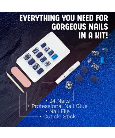 Ardell Nail Addict Premium Matte Blue - 0.07 oz (2 g) | Long-Lasting Color - Buy Online on GoSupps.com
