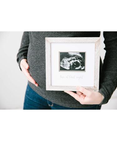 Pearhead Rustic Sonogram Photo Frame - Gender-Neutral Baby Keepsake Gift - Buy Online on GoSupps.com