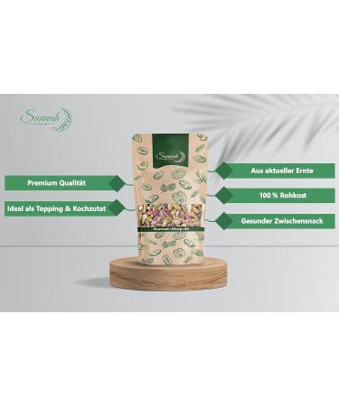  Sunnah Shop Sunnah Shop Shellless Pistachios - 500g - Peeled Pistachios - Unroasted - Unsalted - 100% Natural Unsalted Pistachios - Vegan Proteins Ideal for Baking and as - Buy Online on GoSupps.com