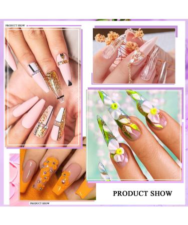 Acrylic Nail Kit Set with 9 Colors - Nail Extension Starter Kit (AcrylicPowder-S03) - Buy Online on GoSupps.com