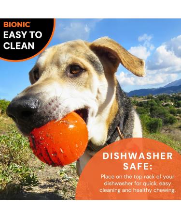 Bionic Ball - Durable 6.7cm Dog Toy for International Shipping | Tough & Long-lasting for Active Dogs - Buy Online on GoSupps.com