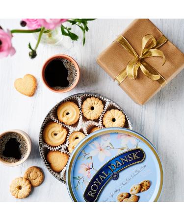 Royal Dansk Love Spring Cookie Collection - Salted Caramel, Vanilla, Lemon Lavender Butter Cookies - Easter Assorted Variety Tin - 10.6 oz - Buy Online on GoSupps.com