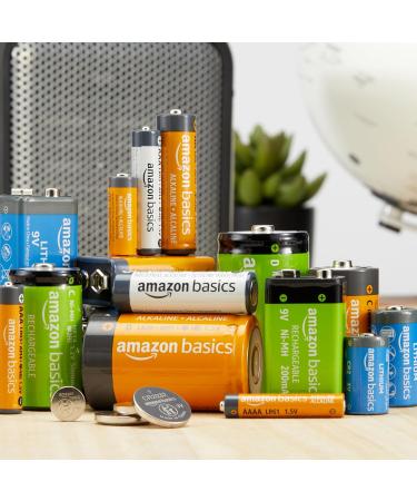 Amazon Basics 6-Pack LR44 Alkaline Button Cell Batteries - 1.5V Long Lasting Mercury-Free Ideal for Watches & Electronics - Buy Online on GoSupps.com