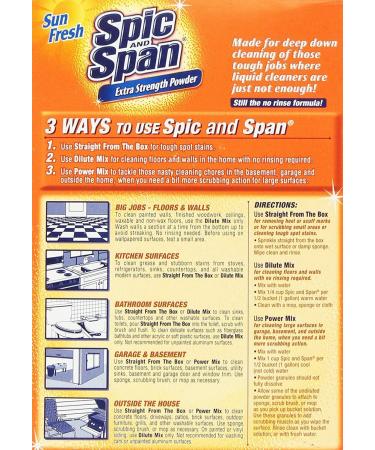 Shop SPIC&SPAN Powder 27oz - Effective Cleaning Solution for All Your Needs | International Shipping Available - Buy Online on GoSupps.com