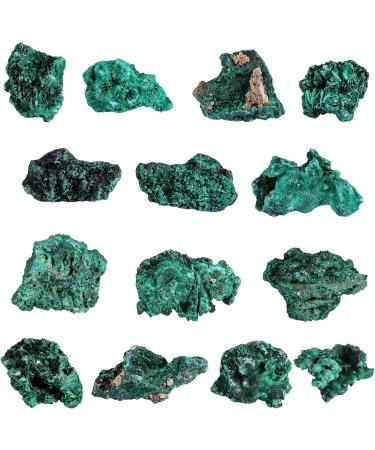 Buy NUPUYAI Natural Malachite Stone Rohstein Irregular Crystal Cluster - Reiki Healing & Feng Shui Decor for Home & Office (10-50g) - Buy Online on GoSupps.com