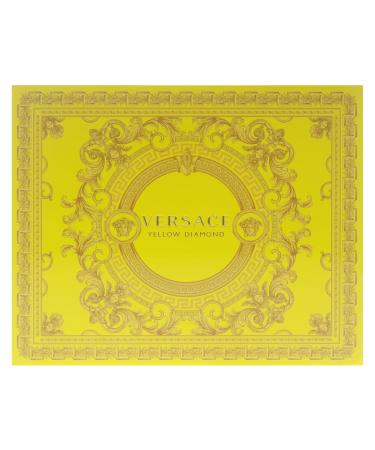 Versace Yellow Diamond 3 Piece Gift Set for Women packaging may vary - Buy Online on GoSupps.com