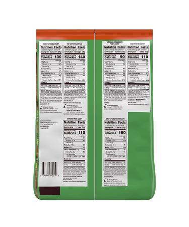 Hershey and Mondelez Assorted Chocolate  Peanut Butter  Fruit Flavored Snack Size Candy  Halloween  49.83 oz Bulk Variety Bag (110 Pieces) - Buy Online on GoSupps.com