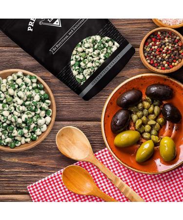Presto Sales Wasabi Green Peas 16 oz - Tangy and Crunchy Vegan Salad Favorite for All Ages - Fat Loss and Vegetable Benefits - Resealable 1 lb Bag - Buy Online on GoSupps.com