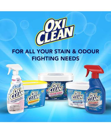 OxiClean White Revive Enzyme Laundry Stain Remover Paks Effective on Grease Blood Wine Stains and More - Colour Safe Chlorine Bleach-Free 18 Counts - Buy Online on GoSupps.com