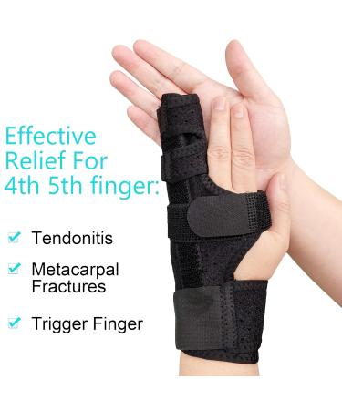 Buy Boxer Break Metacarpal Splint Brace - Support for 4th/5th Finger (Large/X-Large) | International Shipping Available - Buy Online on GoSupps.com