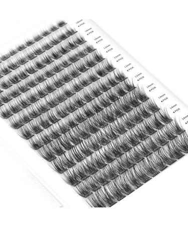 Self Adhesive Eyelashes - 156 PCS No Glue Needed Dual-Row 10-16mm Mixed Volume Cluster Lashes - Super Sticky Reusable False Eyelash Set - Buy Online on GoSupps.com
