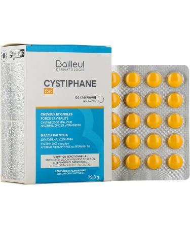 Cystiphane Hair & Nail Pack 120 Pills + Anti-Hair Shampoo 100 Ml - Buy Online on GoSupps.com