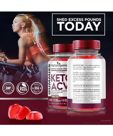 Buy 2 Pack Ketologenic Keto ACV Gummies for Advanced Weight Loss | Apple Cider Vinegar Supplement - 120 Gummies - Buy Online on GoSupps.com