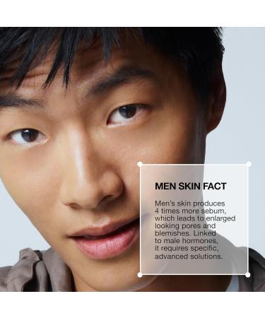 Lab Series Men's Clear LS Mattifying Lightweight Moisturizer with Salicylic Acid - Face Emulsion Suitable for Acne Prone Skin - Skin Care for Men - Dermatologist tested 1.7 Fl Oz - Buy Online on GoSupps.com