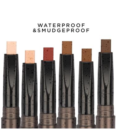 VenuKiss 6 PCS Matte Naked Eyeshadow Stick Set - Waterproof & Long Lasting Natural Makeup Pencil Kit - Buy Online on GoSupps.com