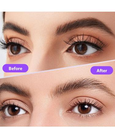 2PCS Upgraded Eyebrow Trimmer Scissor 2 in 1 Eyebrow Scissors with Comb Curved Eyebrow Comb Trimmer Non-Slip Stainless Steel Eyebrow Trimming Scissors Facial Hair Removal Trimmer (A) - Buy Online on GoSupps.com
