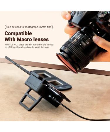 JJC Photo Slide and Film Digitizing LED Light Kit | 10-Levels Brightness Shoe Mount Backlight | For Scanning and Copying 35mm Film Strips and Slides - Buy Online on GoSupps.com