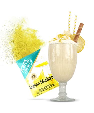 Keto Chow Lemon Meringue | Keto Meal Replacement Shake Powder | Nutritionally Complete Keto Food | Low Carb Keto Meals | Delicious Easy Meal Substitute Drink | Protein Rich You Choose The Fat| Single Meal Sample Lemon Meringue 1.6 Ounce (Pack of 1)