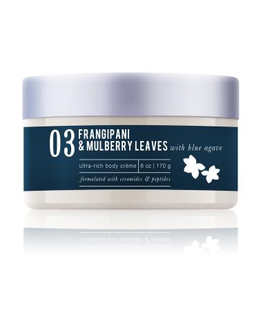 Me Bath Ultra Rich Body Creme Frangipani and Mulberry Leaves with Blue Agave 6 Ounce