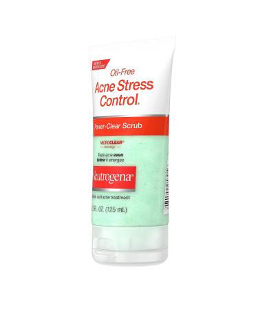 Neutrogena Oil-Free Acne Stress Control Face Scrub - Salicylic Acid Acne Treatment for Clear Skin - 4.2 fl. oz - International Shipping Available - Buy Online on GoSupps.com