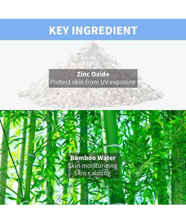 MAKEPREM UVA UVB Defense Me Calming Sun Cream SPF 50+ PA++++ 1.69 Fl Oz - Vegan Reef-Safe Mineral Sunscreen for Dry Sensitive Skin - Buy Online on GoSupps.com