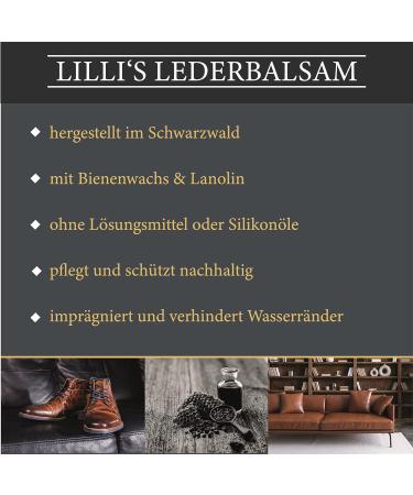 Lillis Leather Care Balm 200ml | Brown Beeswax & Lanolin for Shoes Jackets Car Leather & Furniture - Buy Online on GoSupps.com