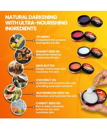 Jellybean Tanning Intensifying gel 100 g watermelon scent sunbed and outdoor tanning accelerator with cocoa butter coconut oil and vitamin E Achieve a deep natural tan with - Buy Online on GoSupps.com