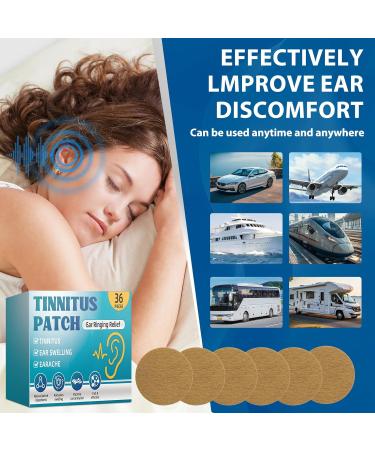 Bondtech Tinnitus Relief for Ringing Ears Tinnitus Relief Patch for Ear Ringing Natural Herbal Formula Effective Reduce Noise and Improve Focus Gentle & Portable 36 Count - Buy Online on GoSupps.com