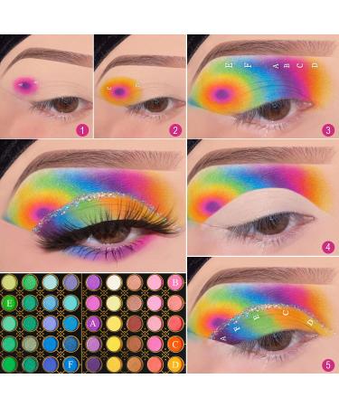 DE LANCI Makeup Palette for Teens - 78 Color Eyeshadow Kit | Perfect Gift Set for Teen Girls & Beginners - Buy Online on GoSupps.com