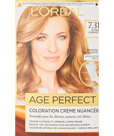 L'Or al Paris - Excellence Age Perfect permanent hair color band & very white color 7 31 caramel blond - Buy Online on GoSupps.com