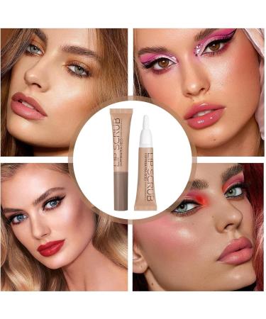  Ziennhu Moisturizing Lip Scrub | 33g Natural Lip Scrub - Lip Plumper for Women - Skin Care Product Gentle Exfoliation and Removal of Dead Skin Moisturizing and Nourishing - Buy Online on GoSupps.com