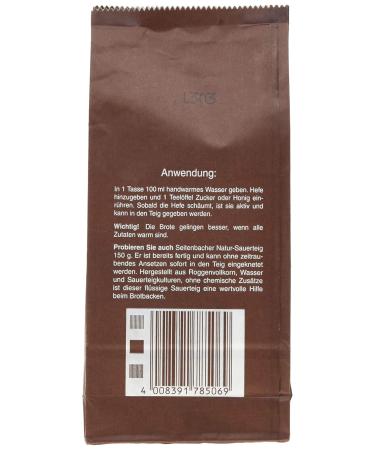 Seitenbacher Yeast Bulk Pack - Dry Yeast for Bread & Cakes (6x20g | 120g) - Premium Sugar Beet Ingredient | International Shipping - Buy Online on GoSupps.com