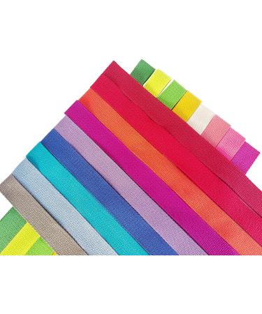 Cotton Webbing 3/4 Inch 15 Yards Mediumweight Polyester Cotton Strap for Tote Bags Crafts - Black - Buy Online on GoSupps.com