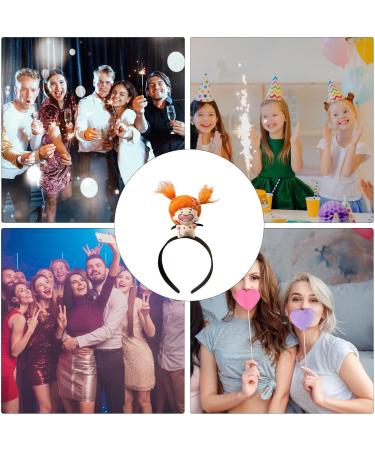 Lambo Doll Hairband - Constellation Doll Hairband Cute Hairhoops - Portable Doll Hair Headbands Hair Ornament Plush Doll Headdress for Children Kids Leo - Buy Online on GoSupps.com