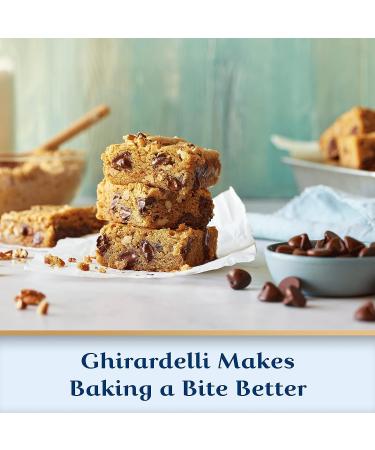 Ghirardelli Non-Dairy Dark Chocolate Chips for Baking - Premium 10 OZ Bag - Buy Online on GoSupps.com