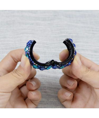 AUEAR Brushed Metal Expandable Hair Cuff Ponytail Holder Set (4 Pack) - Style 5 - Buy Online on GoSupps.com