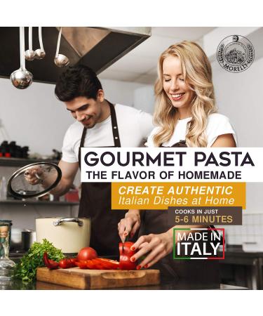 Morelli Pasta Whole Wheat Linguine Pasta - Imported Pasta from Italy - 500g (2 pack) Linguine 17.6 Ounce (Pack of 2) - Buy Online on GoSupps.com