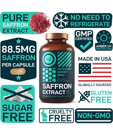WILD FUEL Appetite Suppressant and Saffron Extract Capsules Bundle - Buy Online on GoSupps.com