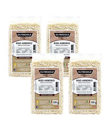Oltresole, Artisanal Italian Arborio Rice, Coarse grain, high starch rice, ideal for soups, risottos and sa