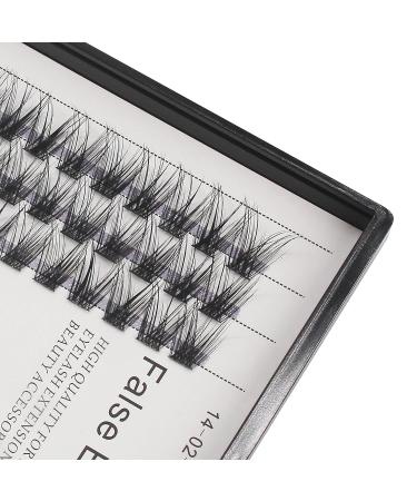 Bodermincer 84 Cluster D Curl Natural Style Eyelashes 12MM - Professional Makeup Fake False Eyelashes - Buy Online on GoSupps.com