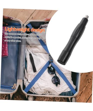 Solust Nose Hair Trimmer - Electric Nasal Hair Cutter & Facial Trimmer for Men | Efficient Hair Removal - Buy Online on GoSupps.com