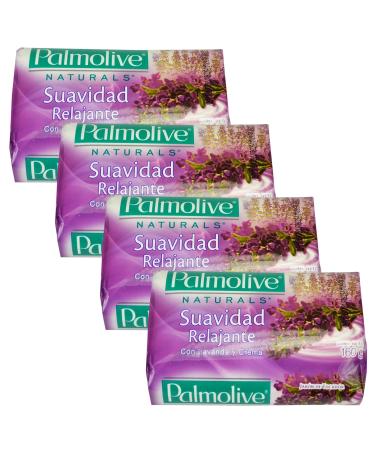 Palmolive Naturals Lavanda Soap 4 Pack 150g - Gentle & Refreshing - Buy Online on GoSupps.com