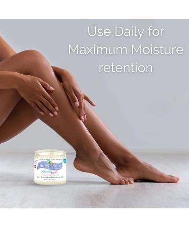 BeesOline Powder Fresh Petroleum-Free Body Jelly | Non-GMO Sunflower Oil, Organic Castor Oil, Jojoba Butter | 1-8oz Jar - Buy Online on GoSupps.com
