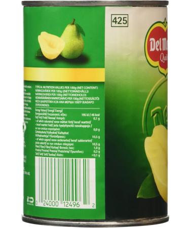 Del Monte Pear Halves in Juice 415g Single - Buy Online on GoSupps.com